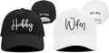 Embroidered Baseball Cap Women Men Engagement Anniversary Honeymoon Wedding Gifts Newlyweds Couples Adjustable Hats