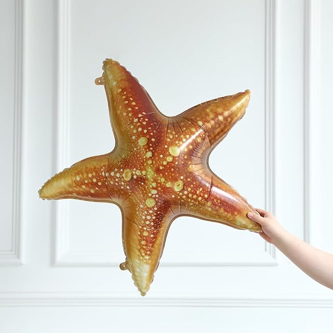 Mermaid Party Decorations 142pcs Macaron Pink and Purple Balloon Garland with Starfish Shell Fish Tail Foil Balloon for Summer Under the Sea Baby Shower Birthday Party Supplies