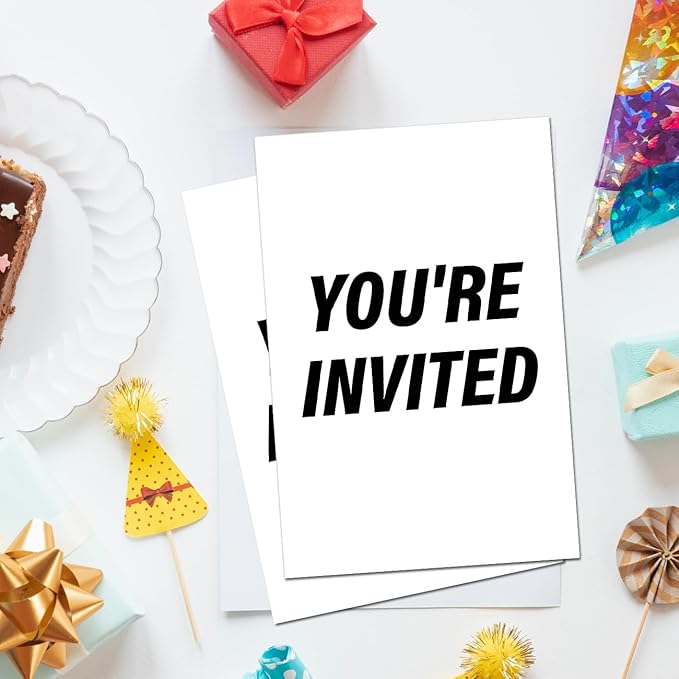 Soiceu Teen Boy Bruh Birthday Invitations Bruh Birthday Party Invites with Envelopes Set of 20 Teenager Birthday Invitations