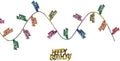 Gleam 'N Flex Happy Birthday Garland
