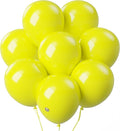 AFTERLOON® Biodegradable Balloons 50 pcs Yellow 10 Inch, Matte Color Thickened Extra Strong Latex Helium Float, for Baby Shower Gender Reveal Garland Arch Wedding Birthday Party Decorations