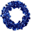 PMU 300 Ft Star Wire Shiny Garland Royal Blue - Halloween, Christmas Party, Wedding, Birthday, Festive Home Decoration Ornament Royal Blue (12pc-25Ft Each)