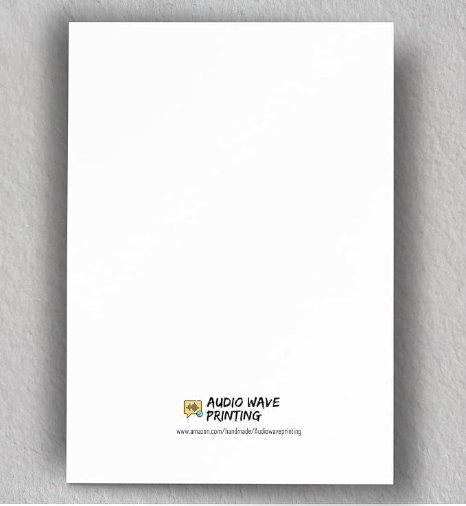 Funny Wizard Theme Birthday Card — “Lord Oldemort” Parody Design, Blank Inside, Includes Envelope