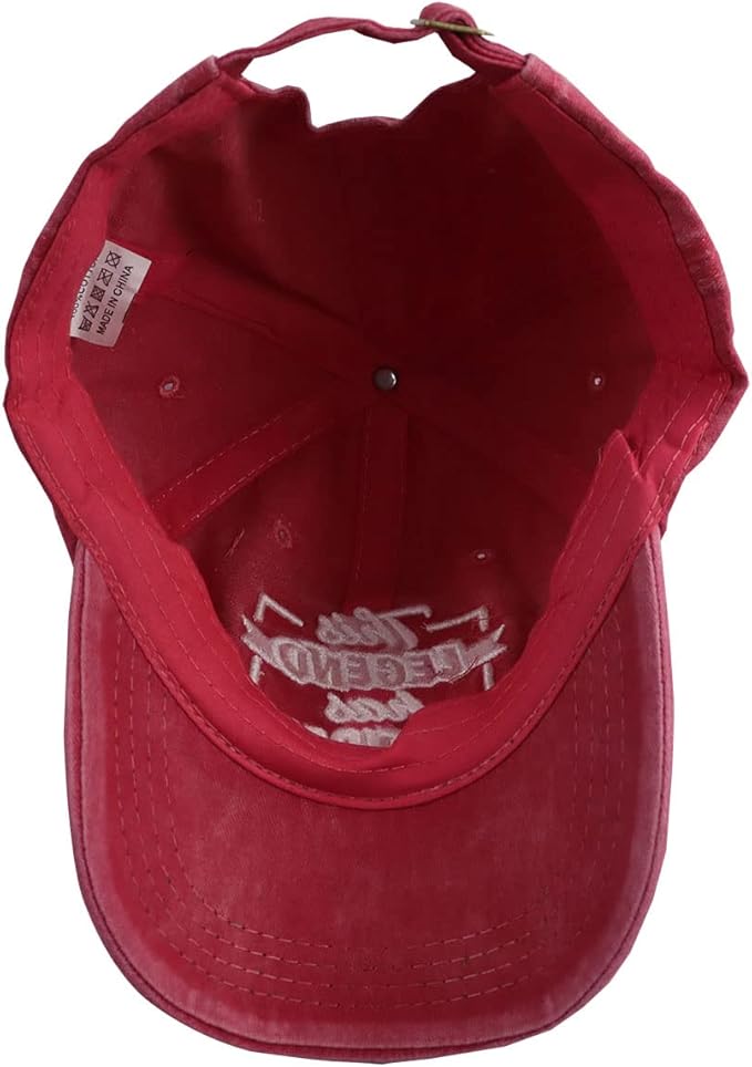 KKMKSHHG Funny Retirement Gifts for Men and Women, This Legend Has Retired Baseball Cap