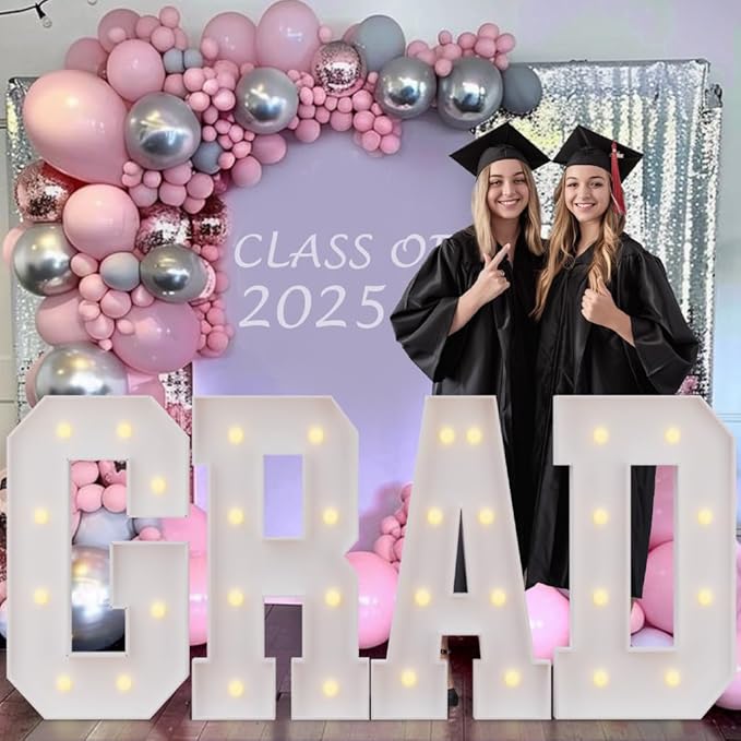 imprsv Marquee Light Up Letters, 3FT Marquee Letters for Birthday Baby Shower Wedding Decorations Light Up Letters for Engagement Party Decor, Large Marquee Letters for Party Decorations, Letter P