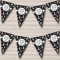 Black and Pink Paris Poodles Personalized Birthday Party Bunting - Hanging Party Decoration - Birthday Party Banner Garland | Decorative Party Supplies