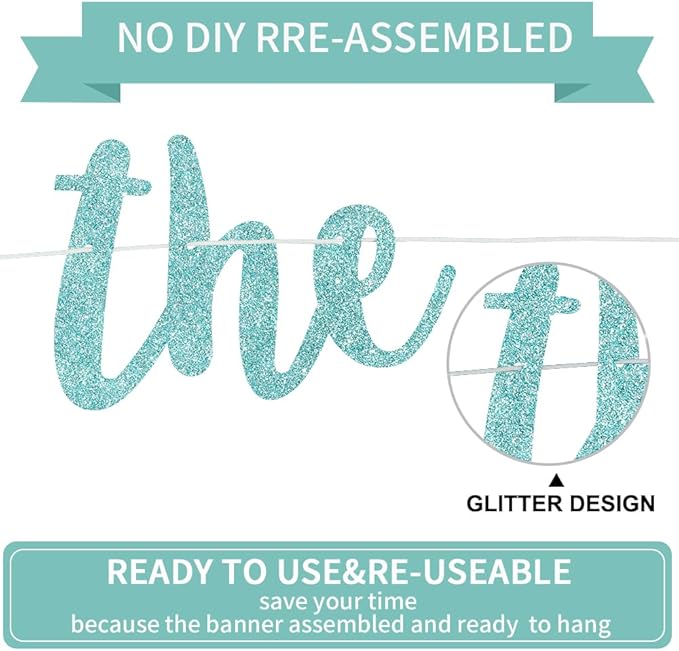BEISHIDA The Beginning of A New Chapter Banner,Farewell Book Themed Housewarming Party Congratulations Decorations,Going away party Garland,Graduation Sign 2026 Banner,retirement Supplies,Baby Blue