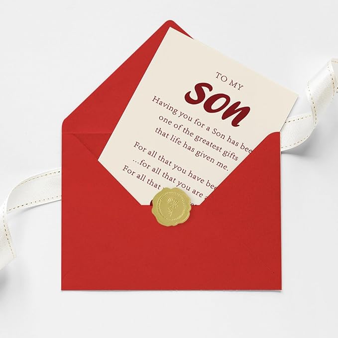 Birthday Card for Son, Funny Son Birthday Card, Gifts for Sons Adult Gift Ideas, Birthday Cards from Mom Dad