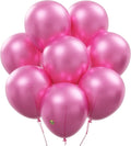 AFTERLOON® Biodegradable Balloons 24 pcs Pearlized Pink 12 Inch, Pearlescent Thickened Extra Strong Latex Helium Float, Colorful Bulk Color ballon baloon Globos Para Decoration De Fiestas Kids