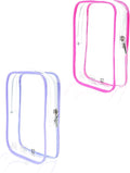 2 Packing Cubes 1 Quart Size Travel Bag TSA Approved Toiletry Bag Clear Small Purse Pouch International Long Flight Must Haves for Toiletries Makeup Liquids Airplane Europe Vacation Essentials