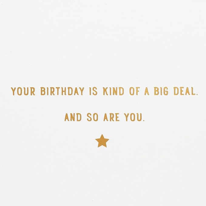 Hallmark Signature Birthday Card (Circus)