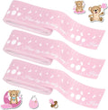 Baby Shower Games for Gender Neutral How Big is Mommys Belly Tape 150 feet Measure Baby Bump Tape Measuring Tape Pregnant Belly Bear Baby Shower Tummy Measuring Tape Party Favors Supplies Pink