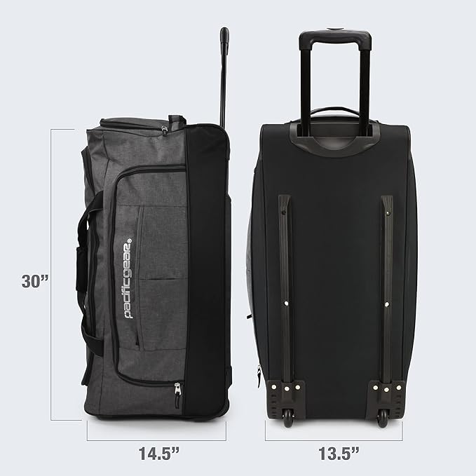 Pacific Gear Duffel Bag with Rolling Wheels