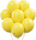 AFTERLOON® Biodegradable Balloons 24 pcs Yellow 12 Inch, Matte Color Thickened Extra Strong Latex Helium Float, Multicolor Colorful Bulk Color ballon baloon Globos Para Decoration De Fiestas Kids