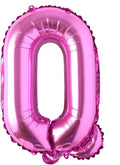 16" inch Single Rose Red Alphabet Letter number Balloons Aluminum Hanging Foil Film Balloon Wedding Birthday party decoration banner Air Mylar Balloons (16 inch Rose Red Q)