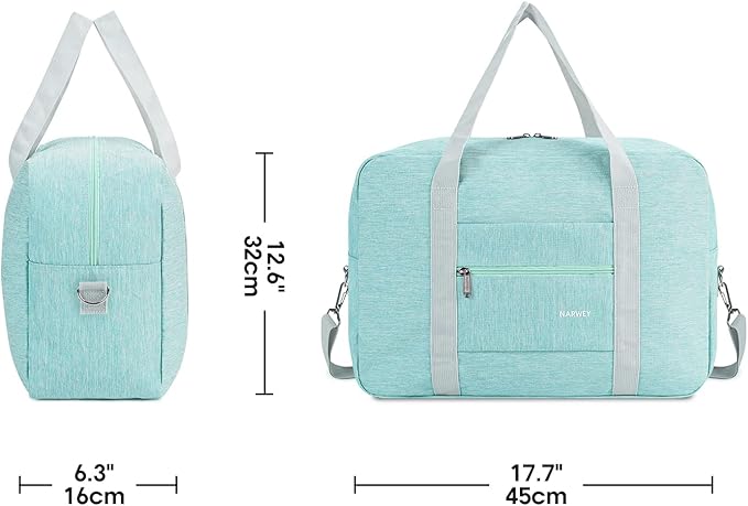 For Spirit Airlines Personal Item Bag Foldable Travel Duffel Bag Tote Carry on Luggage Duffle Overnight for Women and Men