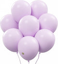 AFTERLOON® Biodegradable Balloons 24 pcs Pale Lavender 12 Inch, Matte Color Thickened Extra Strong Latex Helium Float, Multicolor Colorful Bulk Color ballon baloon Globos Para Decoration De Fiestas
