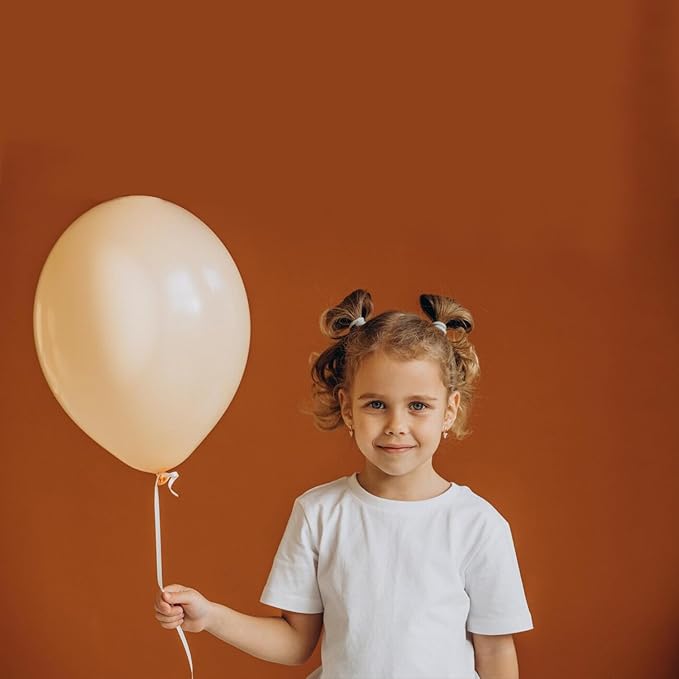 Cream Balloons 10 Pack 36 inch Latex Party Neutral Round Beige Sand White Balloons for Birthday Wedding Baby Shower Gender Reveal Party Decoration