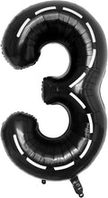 134pcs Balloons Race Car Birthday Party Supplies Decorations for Boys - Racing car Theme Party Supplies Happy Birthday Racecar Number Balloons Garland Kit Vroom Birthday Party Decorations