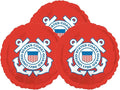 Set of 3 United States Coast Guard 18" Foil Party Balloons