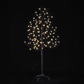Lightshare 5FT 128L Lighted Cherry Blossom Tree, Warm White, Decorate Home Garden, Spring, Summer, Wedding, Birthday, Christmas Holiday, Party, for Indoor and Outdoor Use