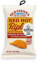 Red Hot Riplets Dog Toy, Plush Squeaky Chip Bag for Dogs, Durable Funny Pet Toy, Novelty St. Louis Gift for Dog Lovers, Limited Edition Collectible