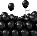 PartyWoo Black Balloons 50pcs 5 Inch Black Matte Latex Helium Balloons for Birthday Wedding Anniversary Graduation Bachelorette Engagement Bridal Shower Retirement Party Decorations Black-Y18