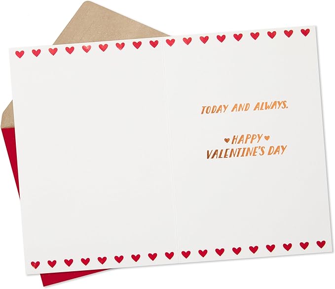 Hallmark Inappropriate Valentine's Day Card for Adult (Love the Bleep Outta You) for Friend, Boyfriend, Girlfriend, Spouse