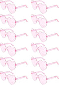 12/20Pcs Heart Shaped Sunglasses for Women, Party Favors Glasses for Wedding, Galentines, Valentines Decorations