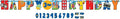 Party Town Multicolor Jumbo Add-An-Age Paper Birthday Banner - 10.5' x 10" (Pack Of 1) - Perfect For Celebrations & Parties