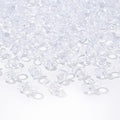 XINHUIDALSQ 150 Mini Acrylic Pacifiers for Baby Shower Girl Game, 0.86 Inch Bulk Chupones para Gender Reveal Party Favors Table Decoration (Clear)