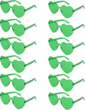 Heart Sunglasses 12/18/24 Pcs Heart Shaped Glasses for Women Cute Funny Party Glasses Party Favors Accessories