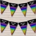 Disco Lights Ball Personalized Birthday Party Bunting - Hanging Party Decoration - Birthday Party Banner Garland | Decorative Party Supplies