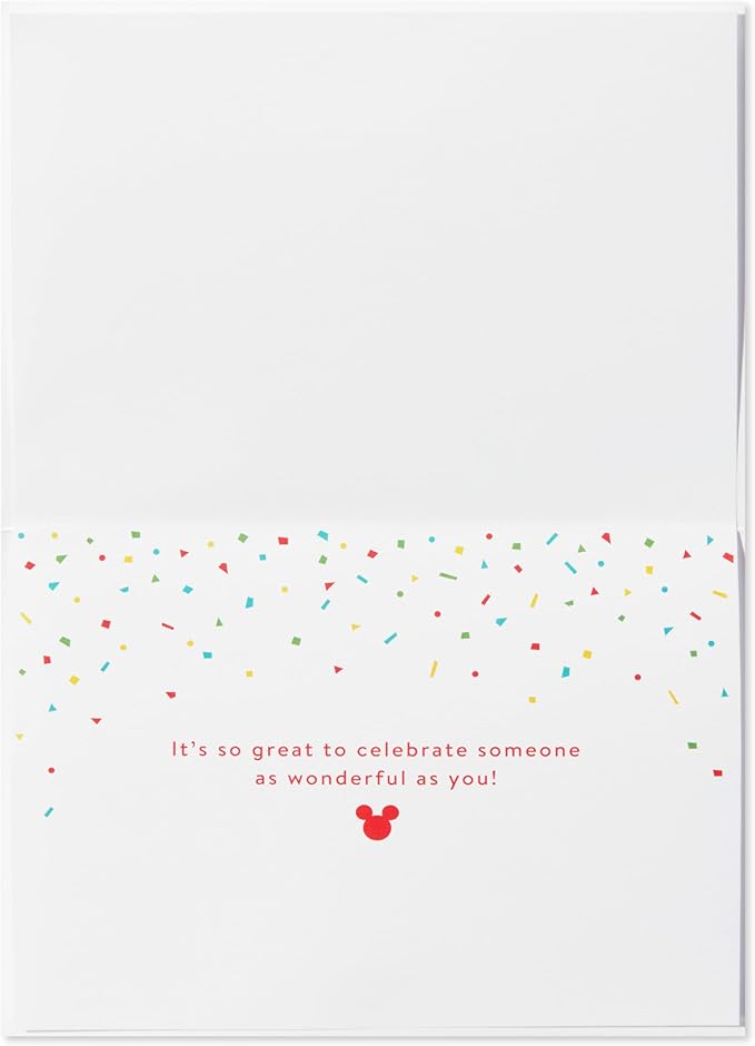 Papyrus Mickey and Minnie Mouse Birthday Card (As Wonderful As You)