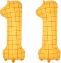 40-Inch Large Number Balloon Toy Inspired Story Matte Yellow Birthday Balloon Western Rodeo Party Supplies Boy Girl Story Anniversary Kids Birthday Party Cowboy Farm Themed Baby Welcome Decorations