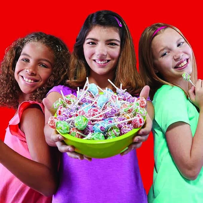 Dum-Dum Pops 30 lb Bulk Box - Assortment of Original Mix Suckers Individually Wrapped, Lollipop Candy Bulk Case for Any Occasion - Halloween, Easter, and Valentines Candy