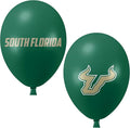 South Florida Bulls Balloons 10 Pack 11" Official Licensed Logos, Helium Quality Latex Balloons, Perfect for College Football Team Celebration, Decorated Front and Back by Westrick