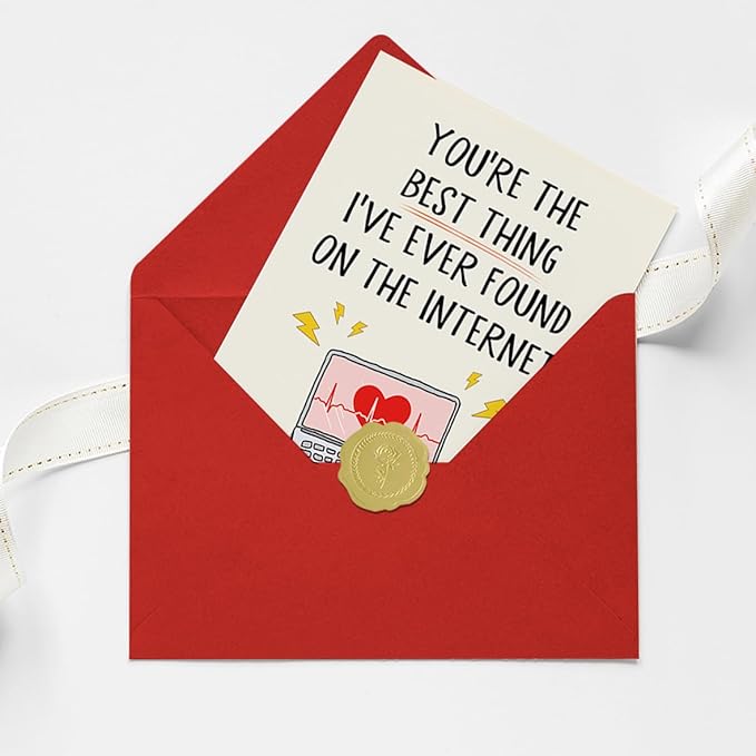 Romantic Valentines Card for Boyfriend,Funny Birthday Cards for Men Husband, Boyfriend Birthday Card, Funny Anniversary Card