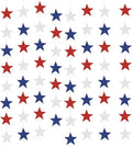 Yzurbu 4th of July Decorations, Red White & Blue Decorations, 78ft Patriotic Star Garland, 6 Strings Star Streamers Banner Hanging Decoration, Labor Day, Patriot Day, Memorial Day, Party Decor