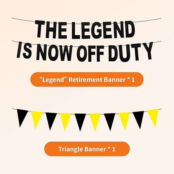 Retirement Party Decorations, Industrial Style Happy Retirement Decorations for Women & Men with Banner, Hanging Swirls and Honeycomb Centerpieces