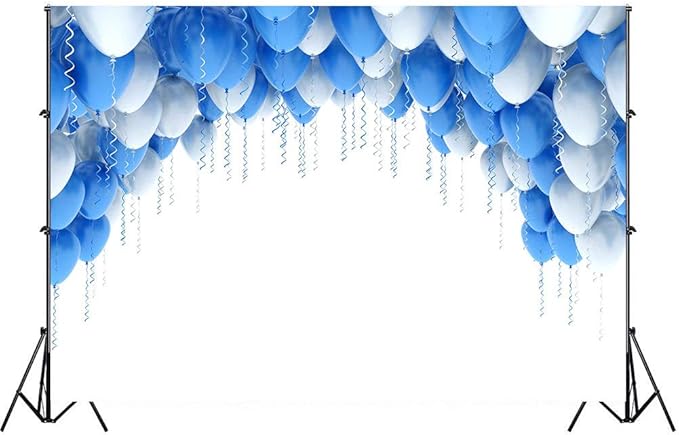 10x7ft Balloon Backdrop, Suitable for Birthday Parties, Baby Showers, Team Gatherings, and Family Gatherings and Photography Background Cloth