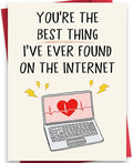 Romantic Valentines Card for Boyfriend,Funny Birthday Cards for Men Husband, Boyfriend Birthday Card, Funny Anniversary Card