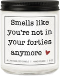 50th Birthday Gifts for Her Him, 50th Birthday Decorations Gifts for Women Men, 50 Year Old Birthdays, Lavender Scented Candle, 7oz