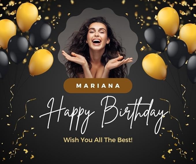 Custom Happy Birthday Vinyl Banner Sign, Personalized Party Backdrop, Gift, and Decoration - From NiceMemoryLLC. (Style-09)
