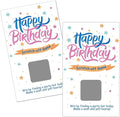 Haizct 50 Pack Adult Happy Birthday Day Party Game Scratch Off Cards, Funny Christmas Holiday Special Event Raffle Tickets Drawing, Birthday Raffle Tickets Party Supplies, Groups Raffles