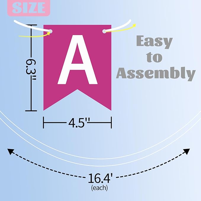 Happy Birthday Banner Pink Happy Birthday Sign Birthday Decorations for Birthday Party Backdrop Wall Decor Pink Birthdays Sign for Men Women Party Supplies