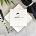 Personalized Graduation Party Disposable Napkins, Custom Grad Party Decor, Class Of 2025, Congratulations Grad, Gifts For Graduations Parties Style 4