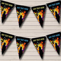 60's 70's 80's Disco Personalized Birthday Party Bunting - Hanging Party Decoration - Birthday Party Banner Garland | Decorative Party Supplies