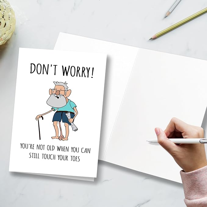 Funny Birthday Card for Men, Husband Birthday Card Funny, Dad Happy Birthday Card, Old Friend Happy Birthday Card
