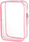 Packing Cubes 1 Quart Size Travel Bag TSA Approved Toiletry Bag Clear Small Purse Pouch International Long Flight Must Haves for Toiletries Makeup Liquids Airplane Europe Vacation Essentials
